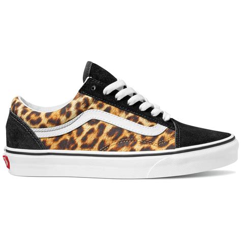 vans old skool leopard shoes.